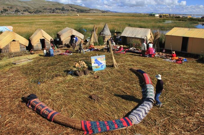 Esperándonos para darnos una charla sobre los uros