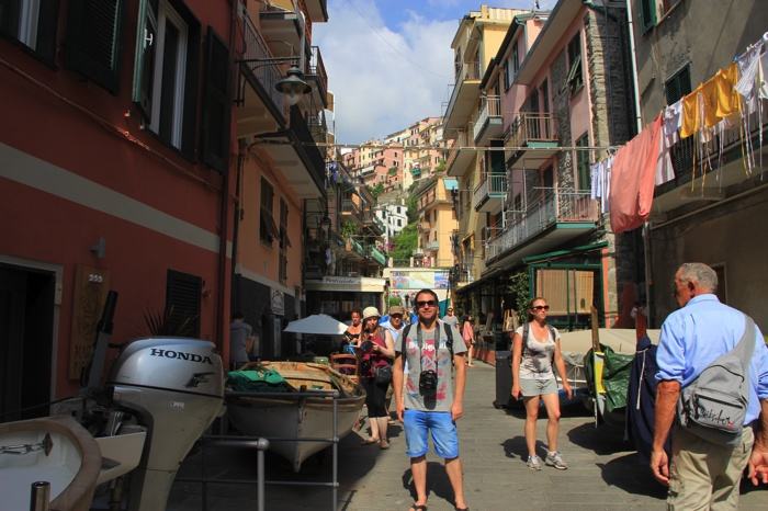Calles típicas de Riomaggiore