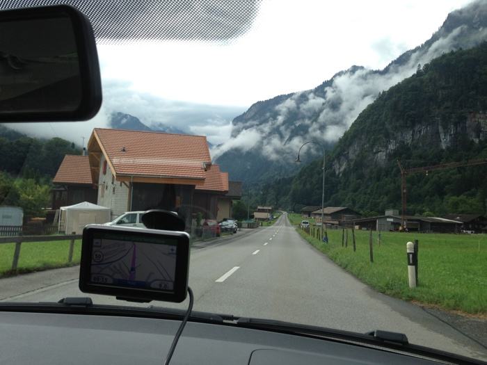 Camino de Lucerna desde el Valle de Lauterbrunnen