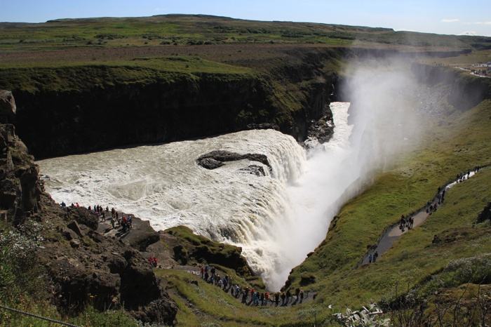 Gullfoss desde otra perspectiva