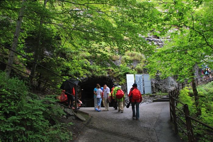 Entrada a la cascada Trümmelbachfälle