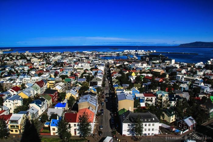 Vistas de Reikiavik desde Hallgrimskirkja