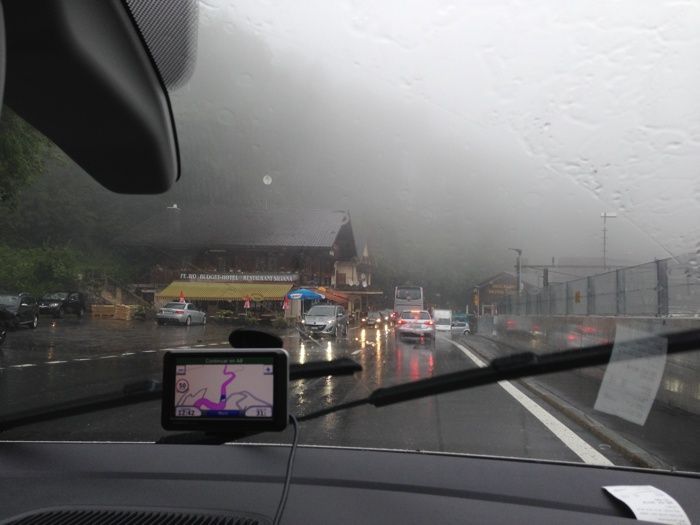 Lluvia en Lauterbrunnen