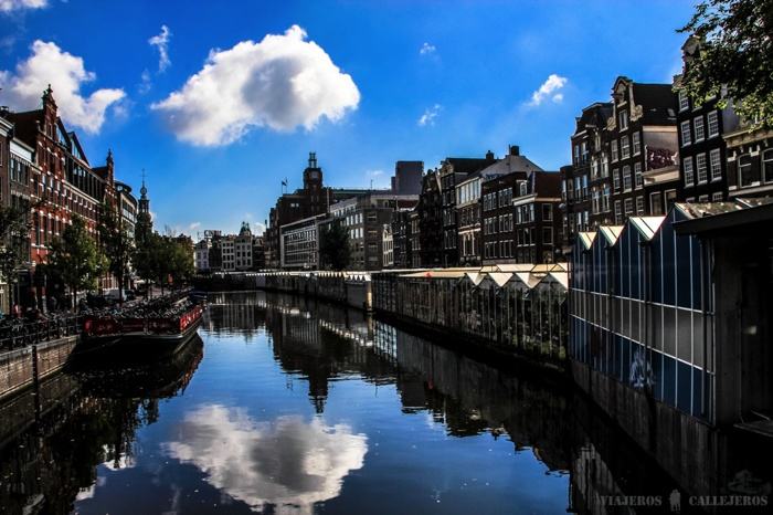 Mercado de las Flores en Ámsterdam