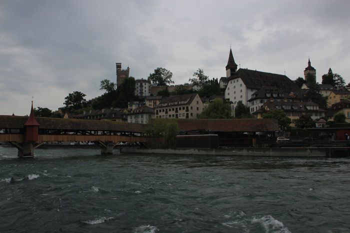 Panorámica de la ciudad de Lucerna