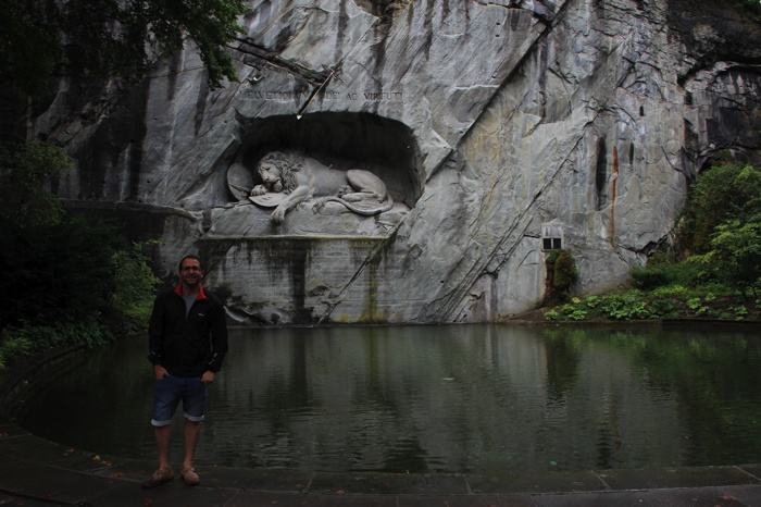 Monumento al León en Lucerna