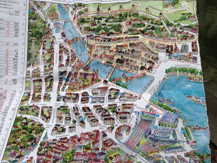 Mapa de Lucerna