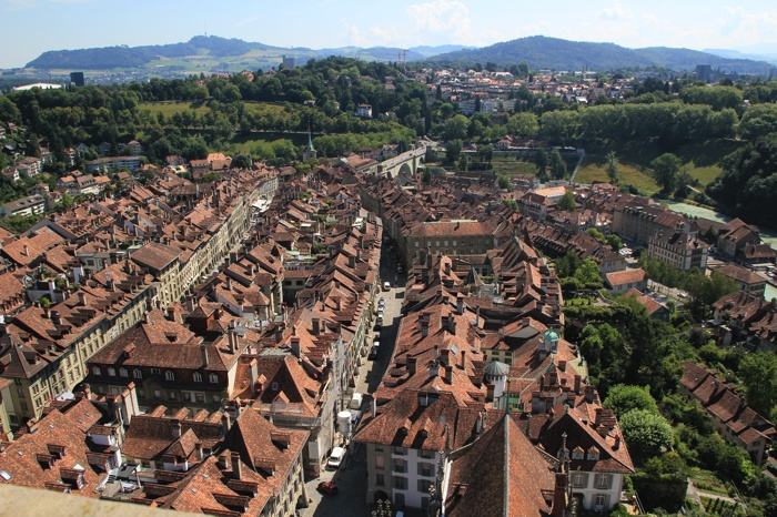 Vistas de Berna desde la Catedral