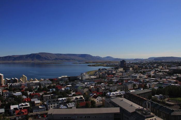 Vistas de Reikiavik desde Hallgrímskirkja