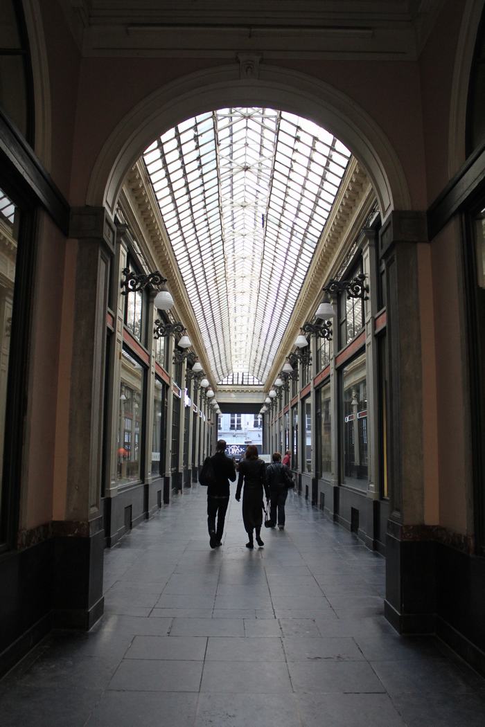 Galerías Saint Hubert de Bruselas