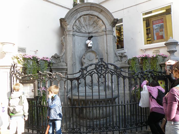 Manneken Pis de Bruselas