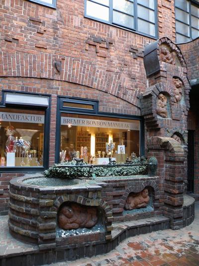 Calle Bottcherstrasse de Bremen