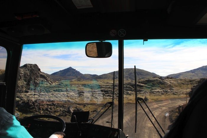 Camino a Landmannalaugar