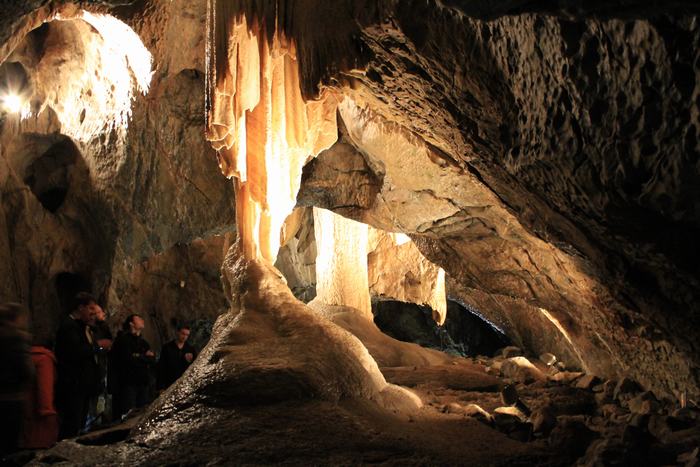Las cuevas kársticas de Moravia