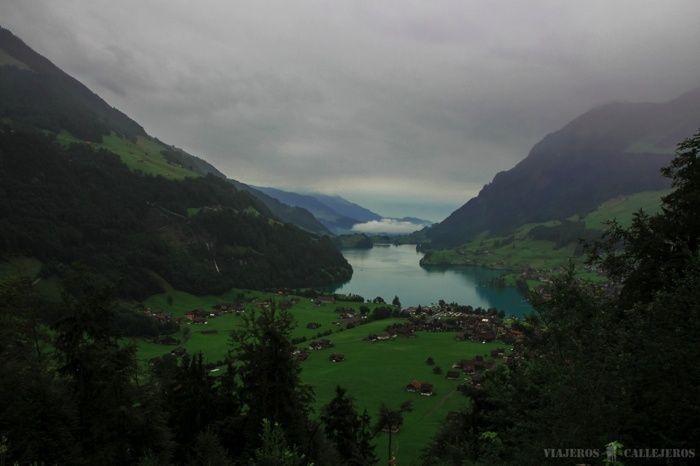 Paisajes que vemos en el camino de Lucerna a Lauterbrunnen
