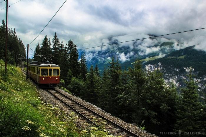 Tren de Murren a Lauterbrunnen