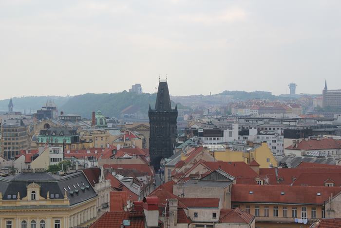 Vistas de Praga desde la Torre del ayuntamiento