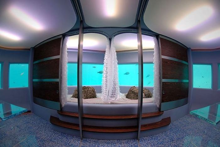 Spa bajo el agua del Huvafen Fushi Maldives