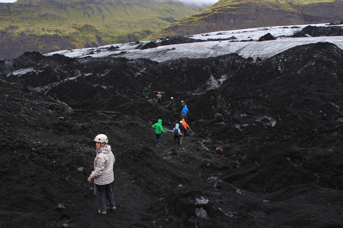 Llegando al glaciar Mýrdalsjökull