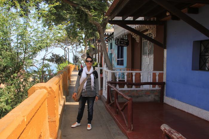 En las calles del Barrio de Barranco