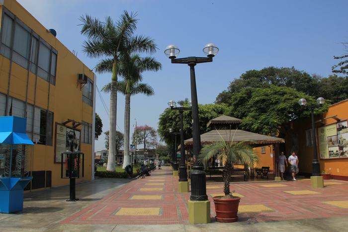 Calles del Barrio de Barranco en Lima