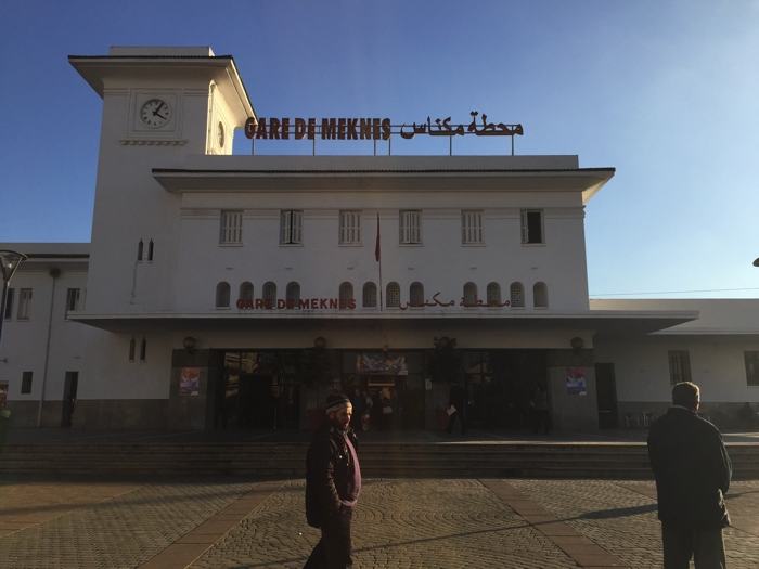 Estación de trenes de Meknès
