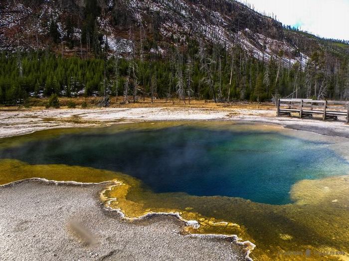 Gran fuente prismática en Yellowstone