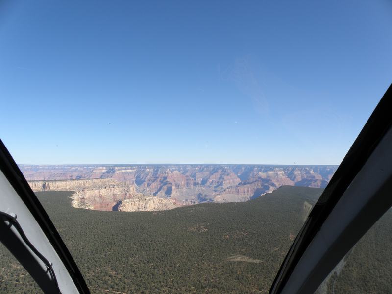 El Gran Cañon en Helicóptero