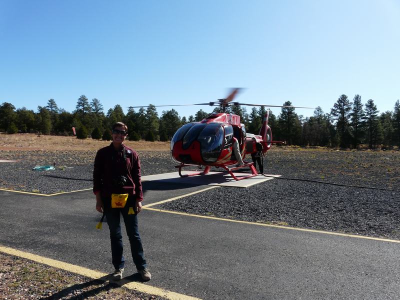 El Gran Cañon en Helicóptero
