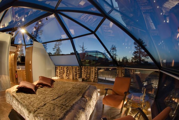 Habitación del Hotel Kakslauttanen