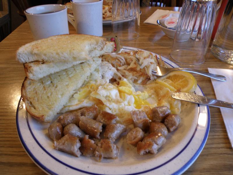 Desayuno en Yellowstone