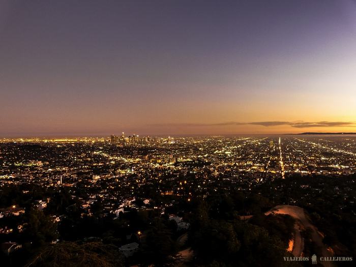 Vistas de Los Ángeles desde el Observatorio Griffith