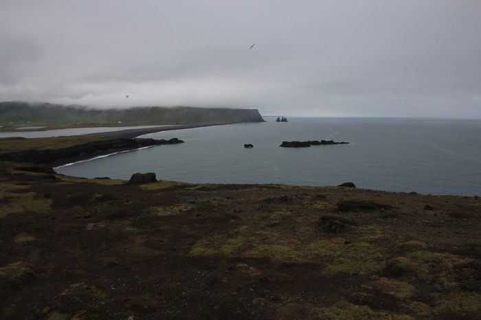 Vistas desde el Acantilado de Dyrhólaey