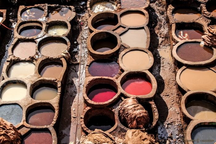 Colores en las curtidurías