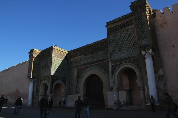 Puerta Bab al Mansour en Meknès