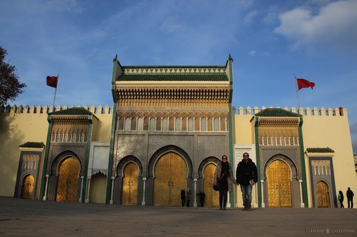Puertas del Palais Royal de Fez