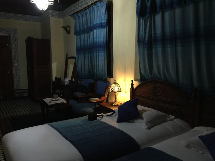 Habitación del Riad Ibn Khandoun
