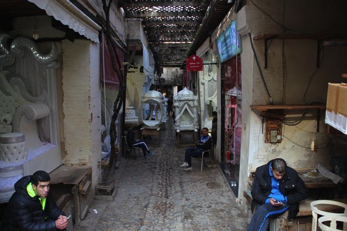 Tronos de novias en la Medina de Fez