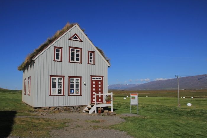 Salón de té en Glaumbær