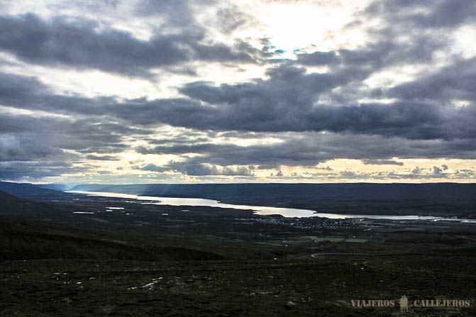 Vistas de Egilsstaðir camino a Seyðisfjörður