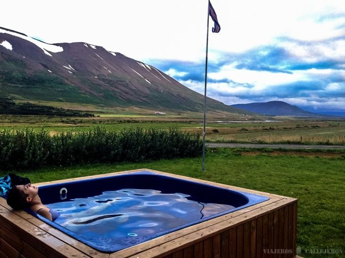 Impresionante final del día en Islandia
