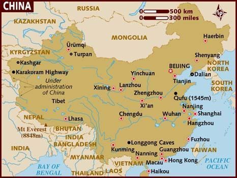 Mapa de China