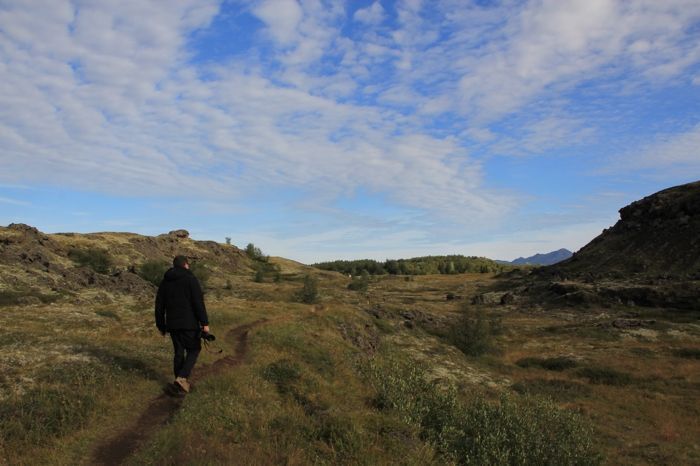 Paisajes de Höfdi acercándonos a Kálfaströnd