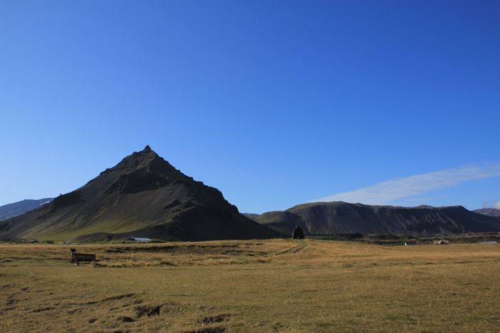 Vistas desde el cráter Saxhöll