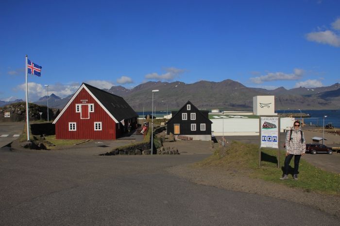 El almacén Langabúð en Djúpivogur