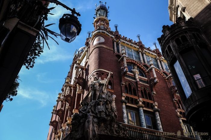 Palau de la Música en el Barrio del Born