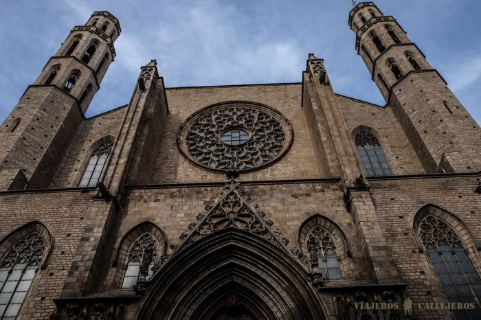 Iglesia Santa María del MAr en el Born de Barcelona