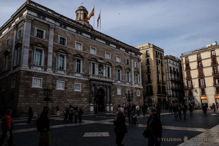 Plaza Sant Jaume de Barcelona