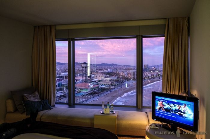Atardecer sobre Barcelona