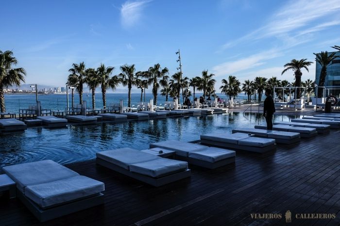 Piscina del W Barcelona